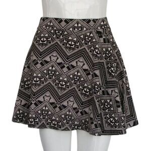 PINK VS Skater Skirt, S, Tribal Print, Soft Jersey, stretch, Short